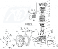 Анонс фото Запчасти для поршневого компрессора К22 Бежецк