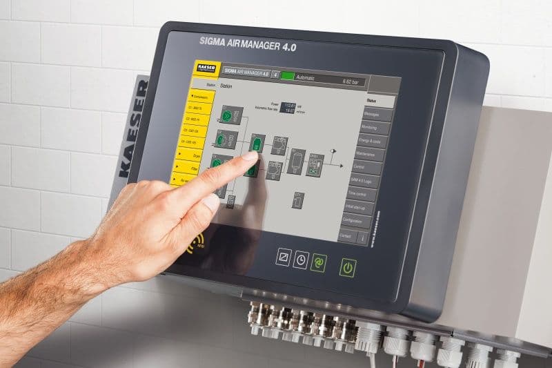 Удаленный мониторинг работы компрессора