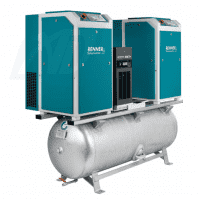 Фото Винтовой компрессор RENNER RSDKM-PRO 13,0 7,5 бар | DILEKS.RU