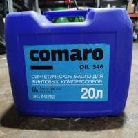 Анонс фото Компрессорное масло COMARO OIL S46 20л (синтетика)