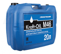Анонс фото Kraftmann KRAFT-OIL M46 масло компрессорное (20л.)