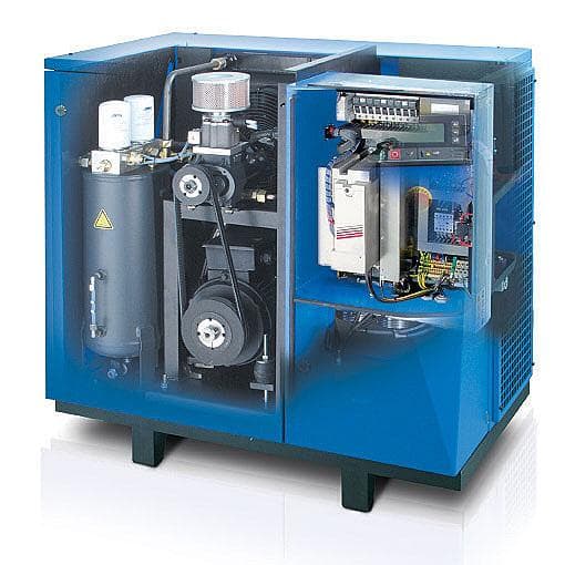 Винтовой компрессор — устройство, схема и принцип работы