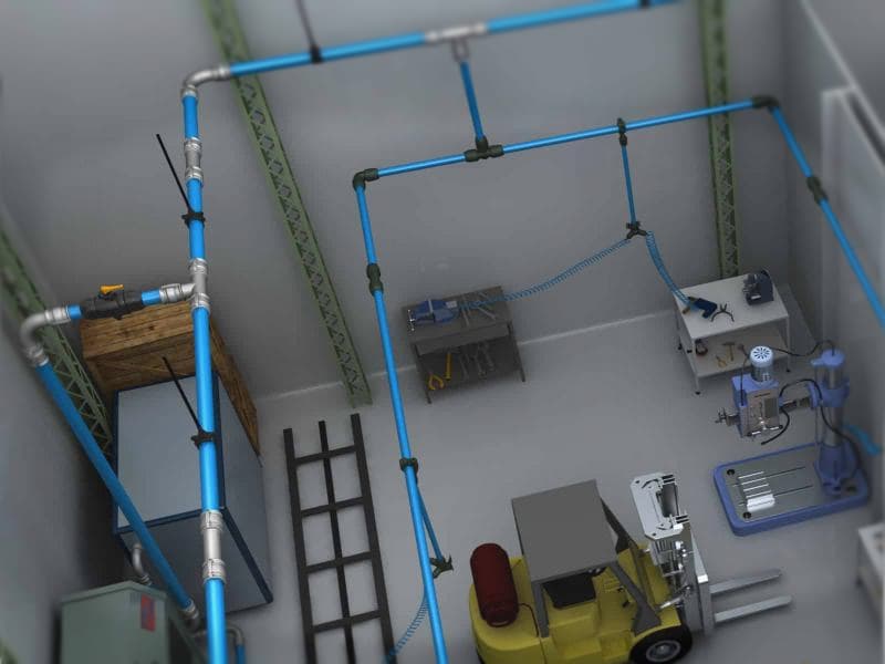 Аудит и монтаж пневмолиний