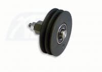 Шкив натяжителя ремня 2-х ручейковый 10837