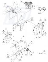 Анонс фото Запчасти для компрессора Remeza Aircast СБ4/С-50.LB30A