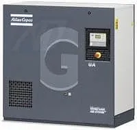 Винтовой компрессор Atlas Copco GA5 13FF на ресивере с осушителем в Челябинске | DILEKS.RU